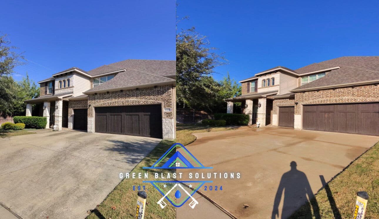 Professional Driveway Cleaning in Frisco & Plano, TX: Why DIY Pressure Washing Often Goes Wrong image