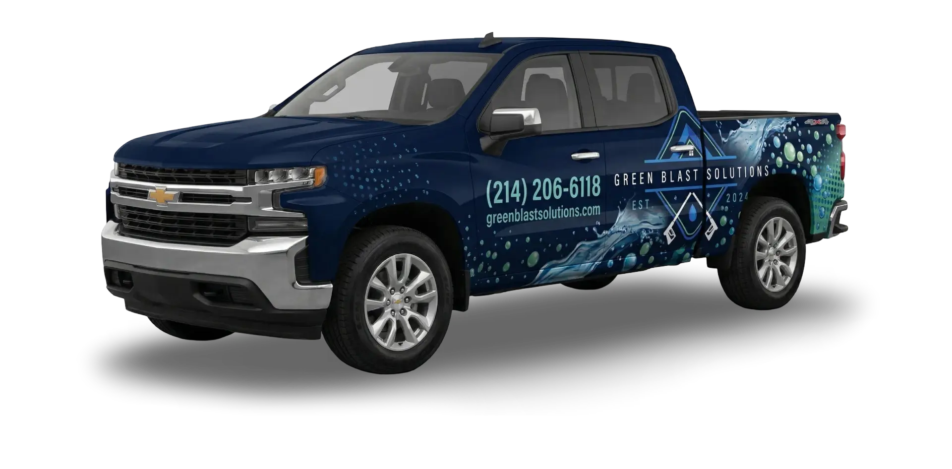 Green Blast Solutions Truck
