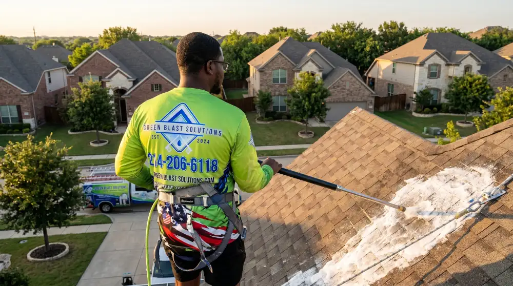 Roof Cleaning Frisco TX