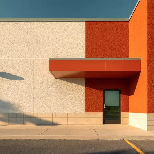 Building Exterior Near the Drive-Thru