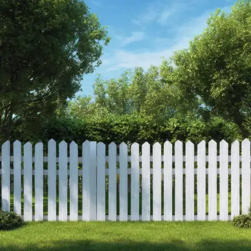 painted fence